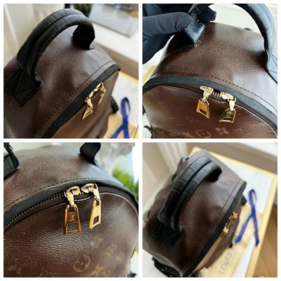 100% AUTHENTIC LOUIS VUITTON PALM SPRINGS PM MONOGRAM BACKPACK BAG - Picture 9 of 13